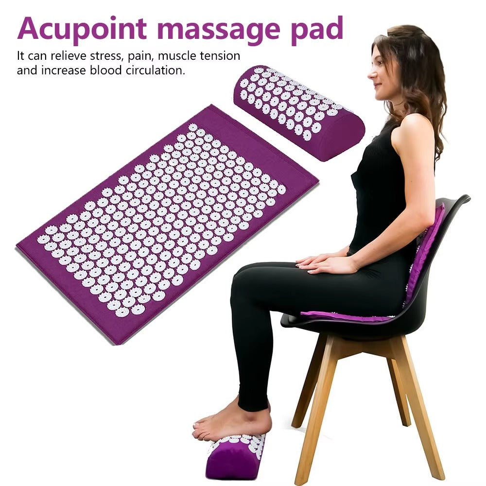LumaFlow Stress-Free Yoga Mat Set